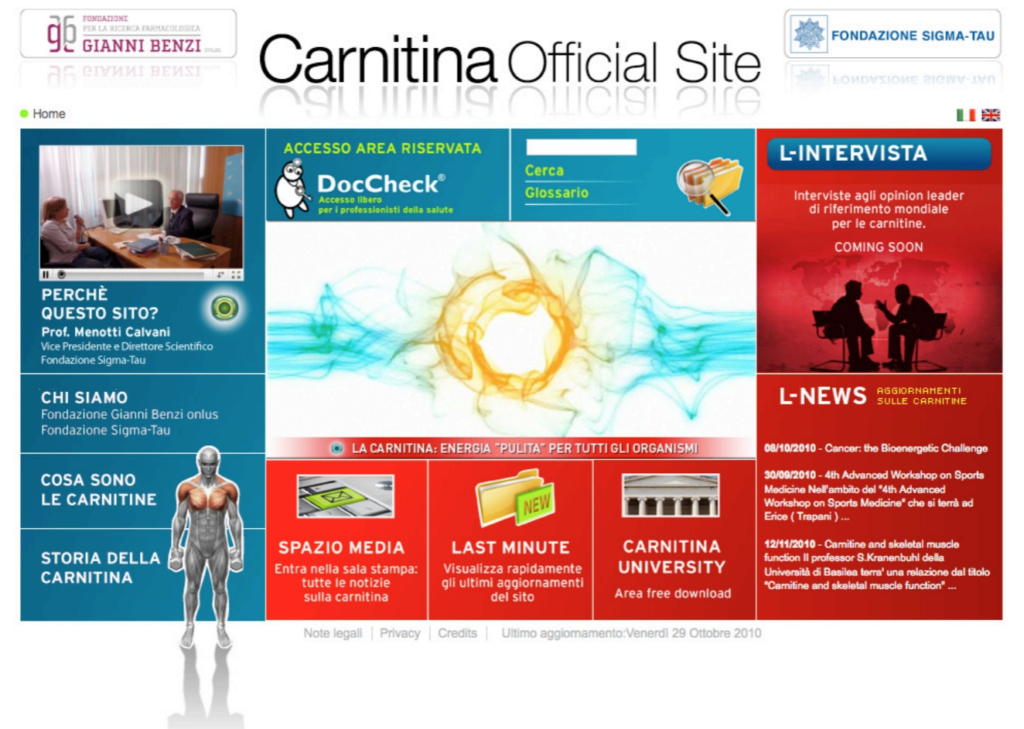 Carnitina Official Site